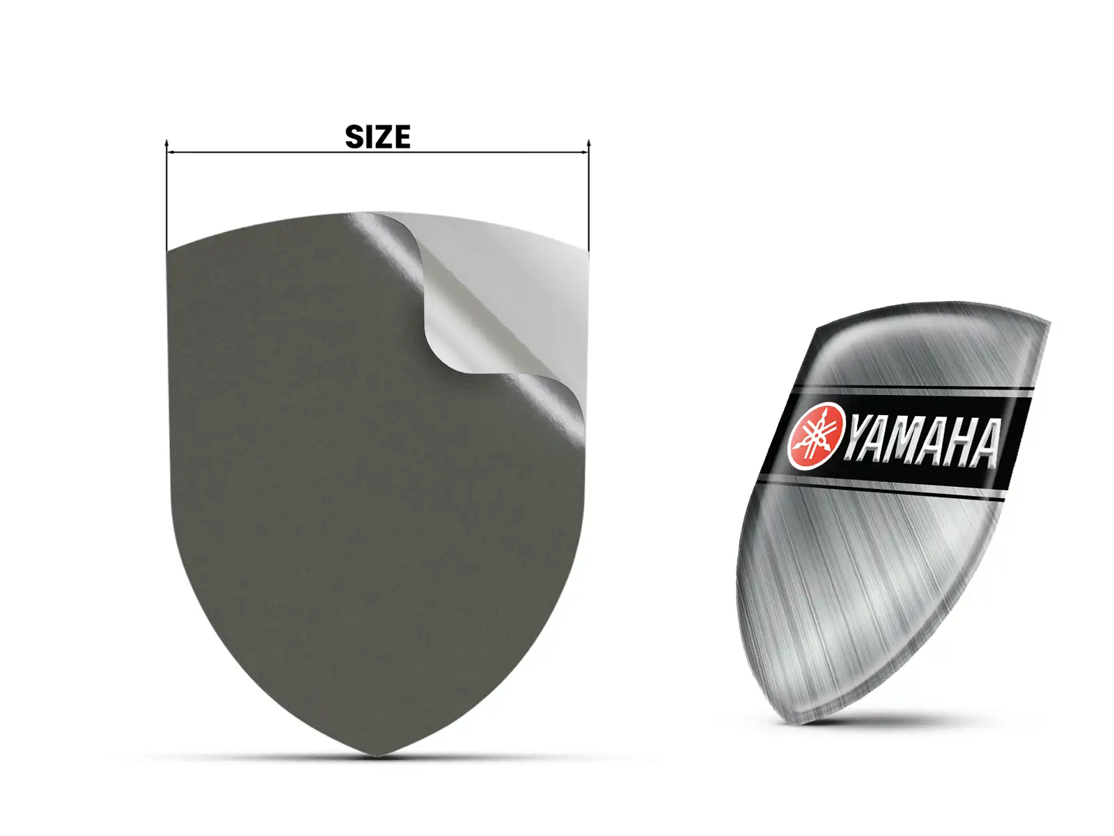 Yamaha Stickers Dôme Premium Qualité Étiquettes Élégantes